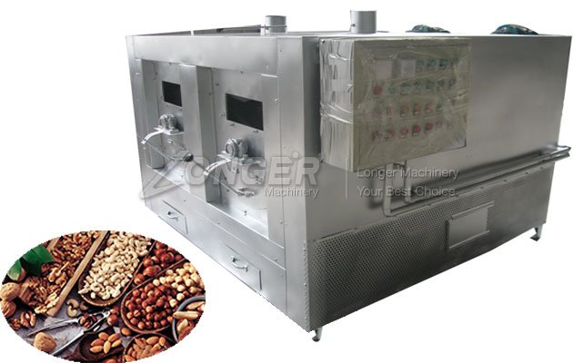 Nut roasting machine
