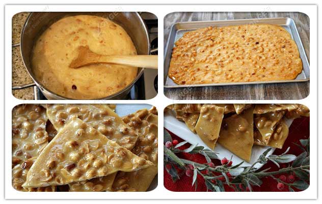 Peanut brittle making machine Peanut brittle making machine